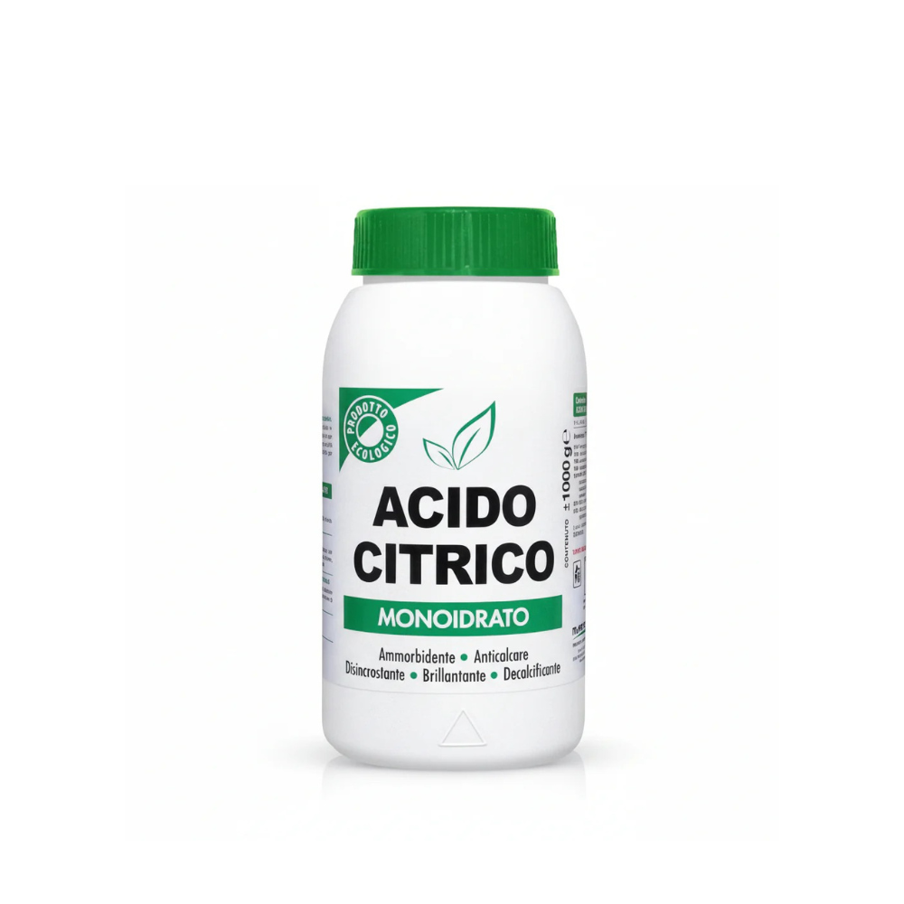 Acido Citrico 1kg Ecologico - Anticalcare Multiuso