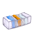 Organisateur de vêtements, 36 x 17 x 12 cm