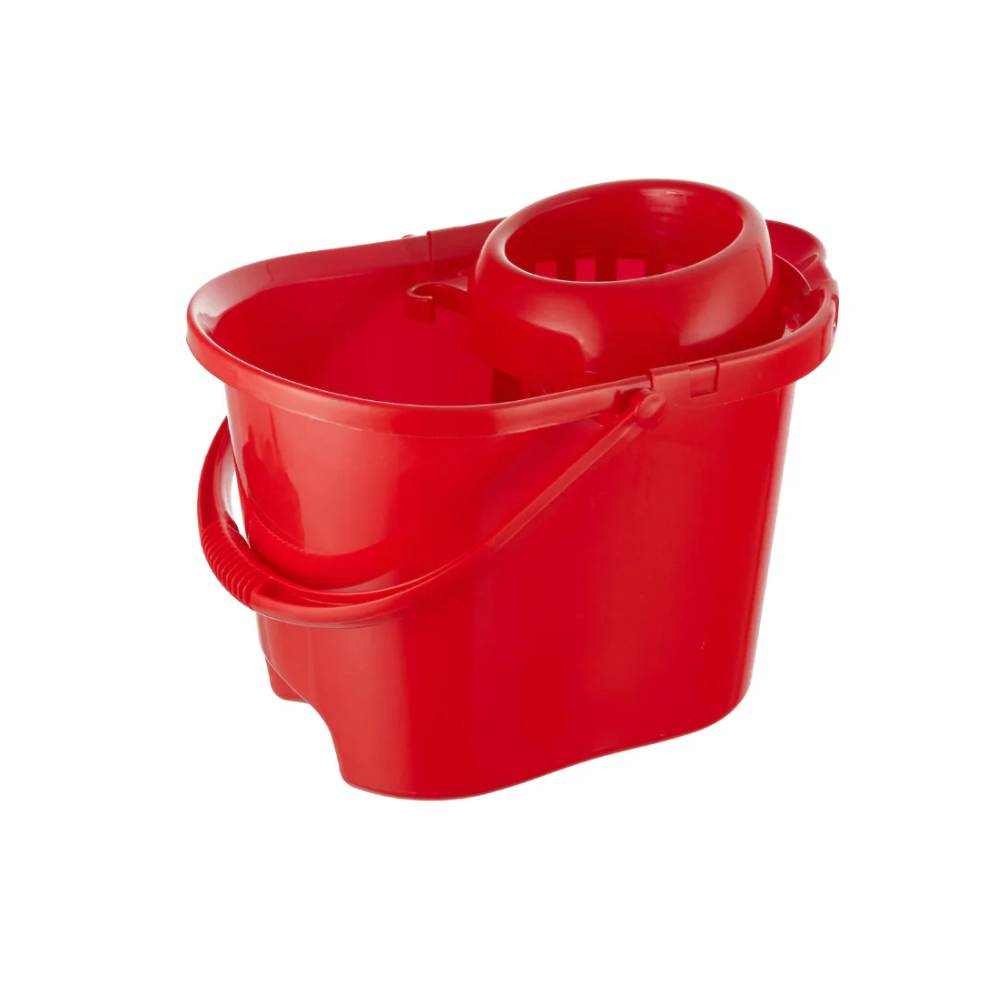 FercasaShop® - 15L plastic bucket with wringer and micromop