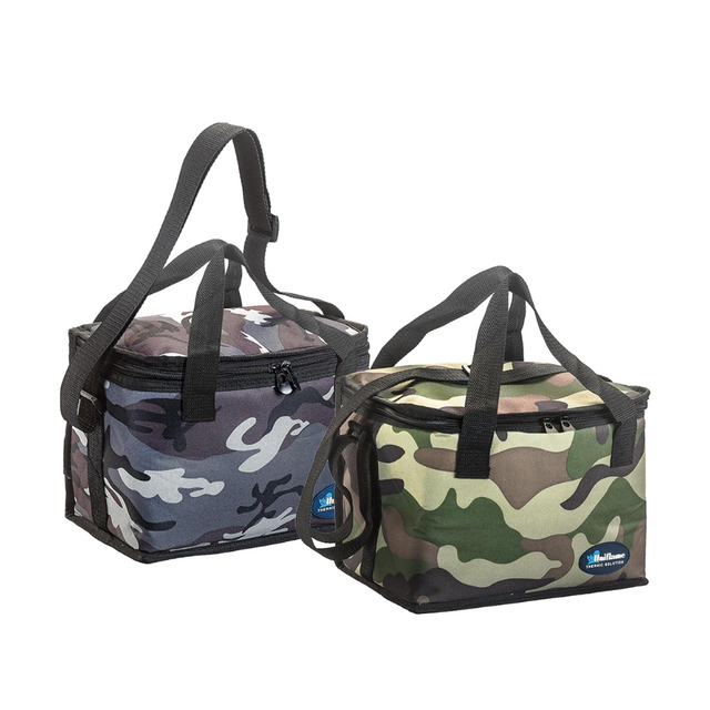 UNIFLAME SRL (FLA) - Military L. Thermal Bag 15lt 025172, Letter Print, Multicolor, 123