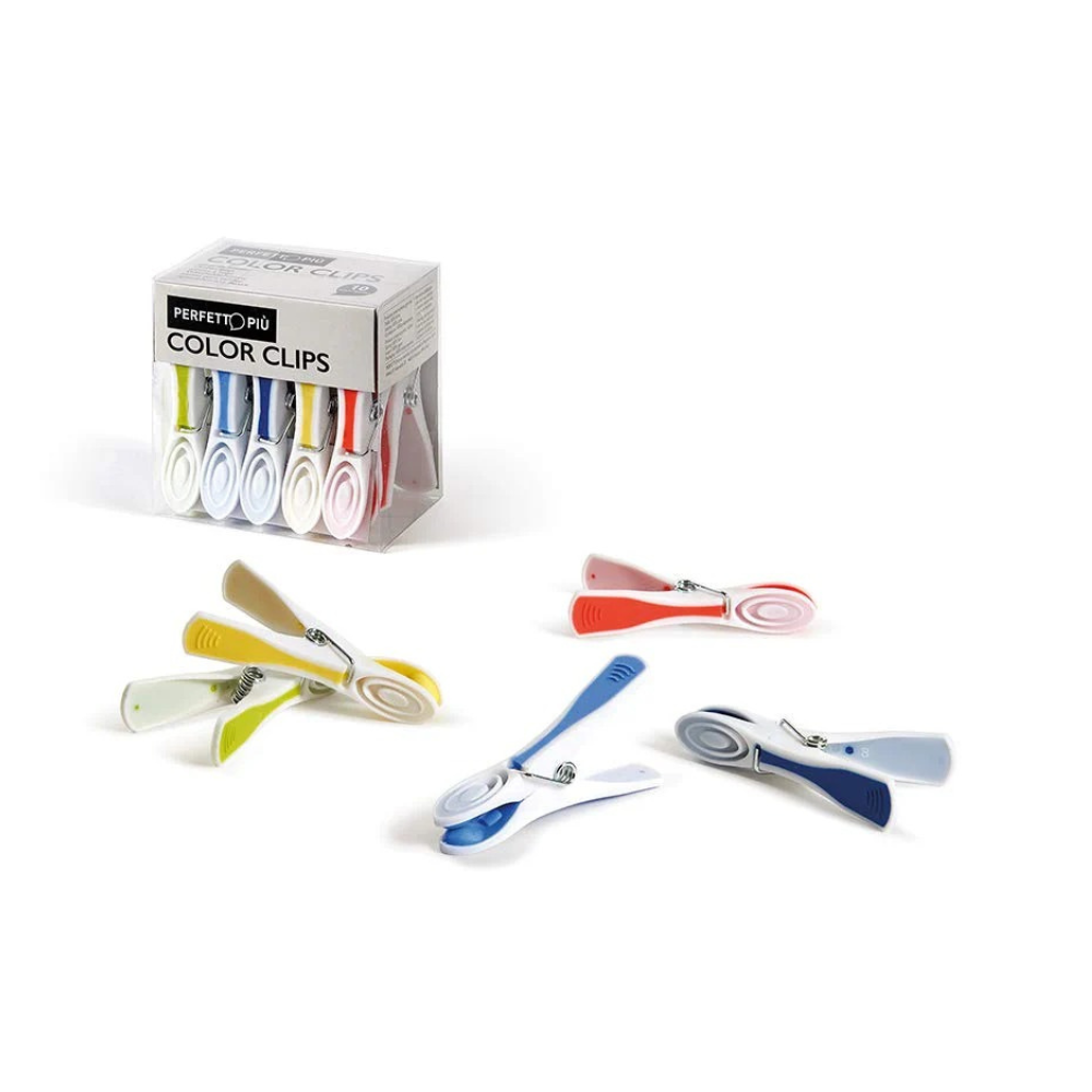 Mollette Biancheria Colorclips Pz.10 Linea Piu' Ean: 8000957038912