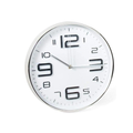 BAKAJI Round Wall Clock Quick Easy Hook Elegant Modern Design with Large Numbers Mixed Assortment Easy to Read Decor for Home Office Versatile Dimensions 30.5 cm