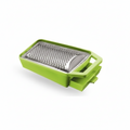 Grattugia Formaggio Inox con Cassetto Raccoglitore Cucina