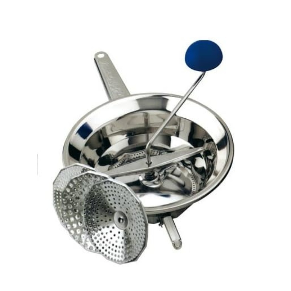 Passaverdure Inox diam. 20 cm con 3 Dischi in Acciaio Inossidabile inclusi