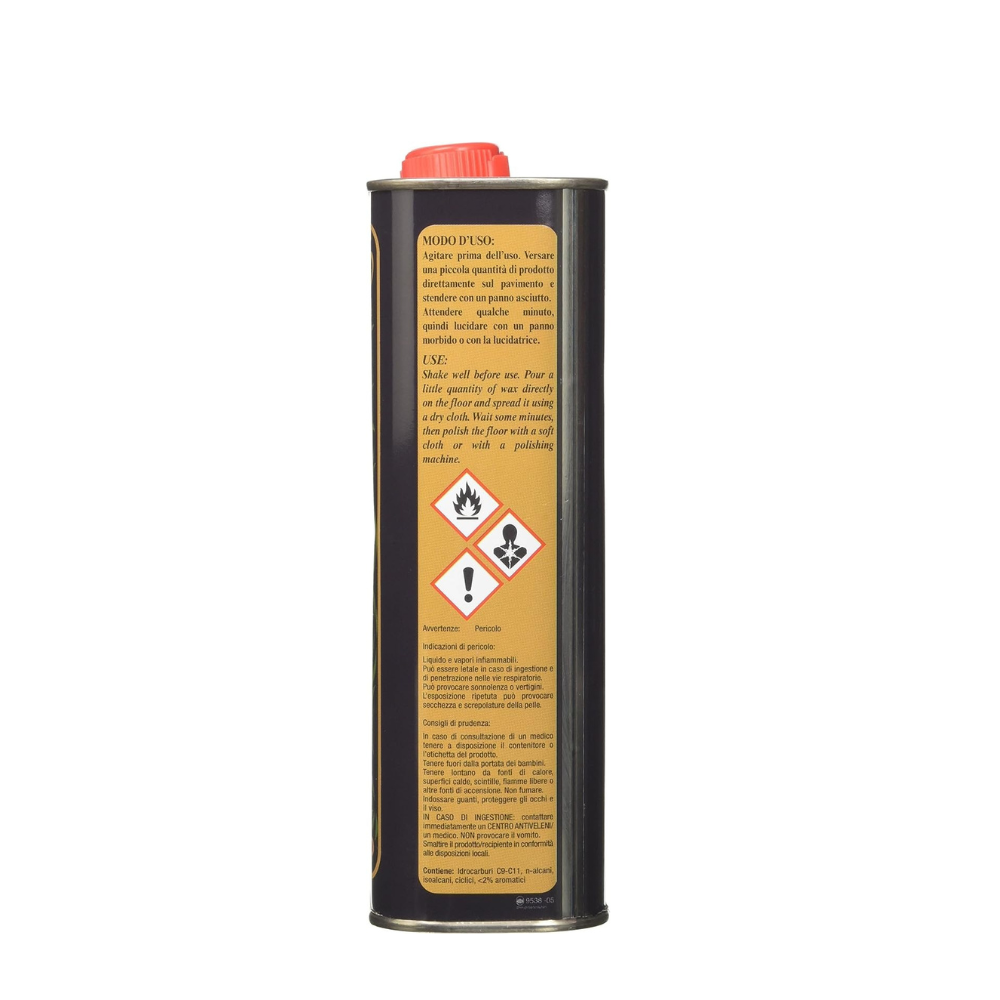 CERA NOVECENTO Liquida Rigenerante per Legno, Neutra 1L
