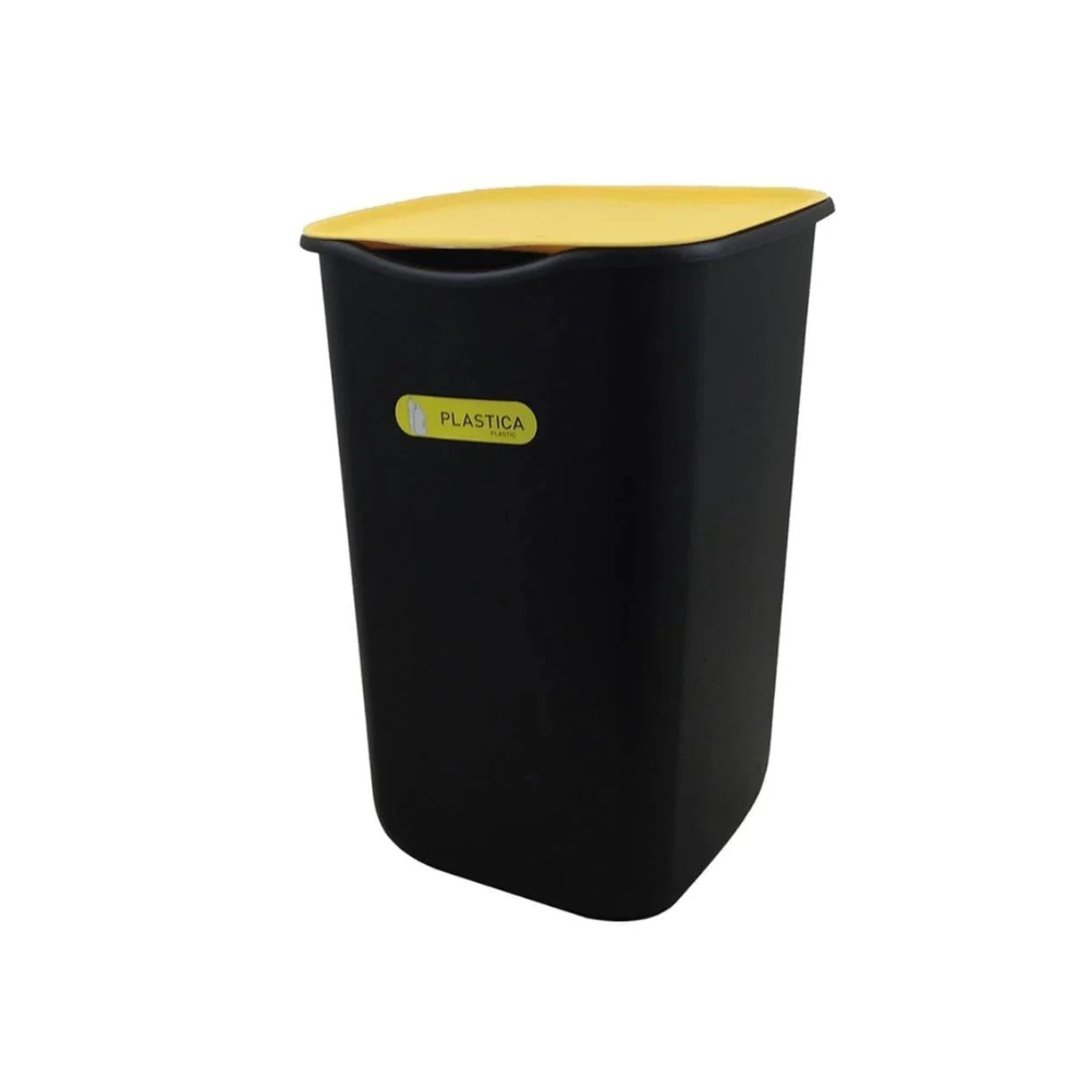 FERCASASHOP® | Set of Separate Waste Bins, Indoor and Outdoor Bins and Trashes for Practical and Organized Waste Separation (Basic || 3 Bins)