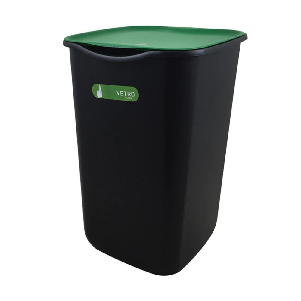 FERCASASHOP® | Set of Separate Waste Bins, Indoor and Outdoor Bins and Trashes for Practical and Organized Waste Separation (Basic || 3 Bins)