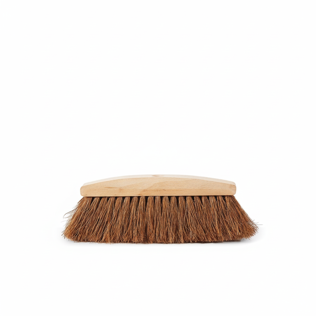 Scopa Ecologica in Fibra di Cocco Naturale 33 cm – Cotto, Parquet e Terrazze