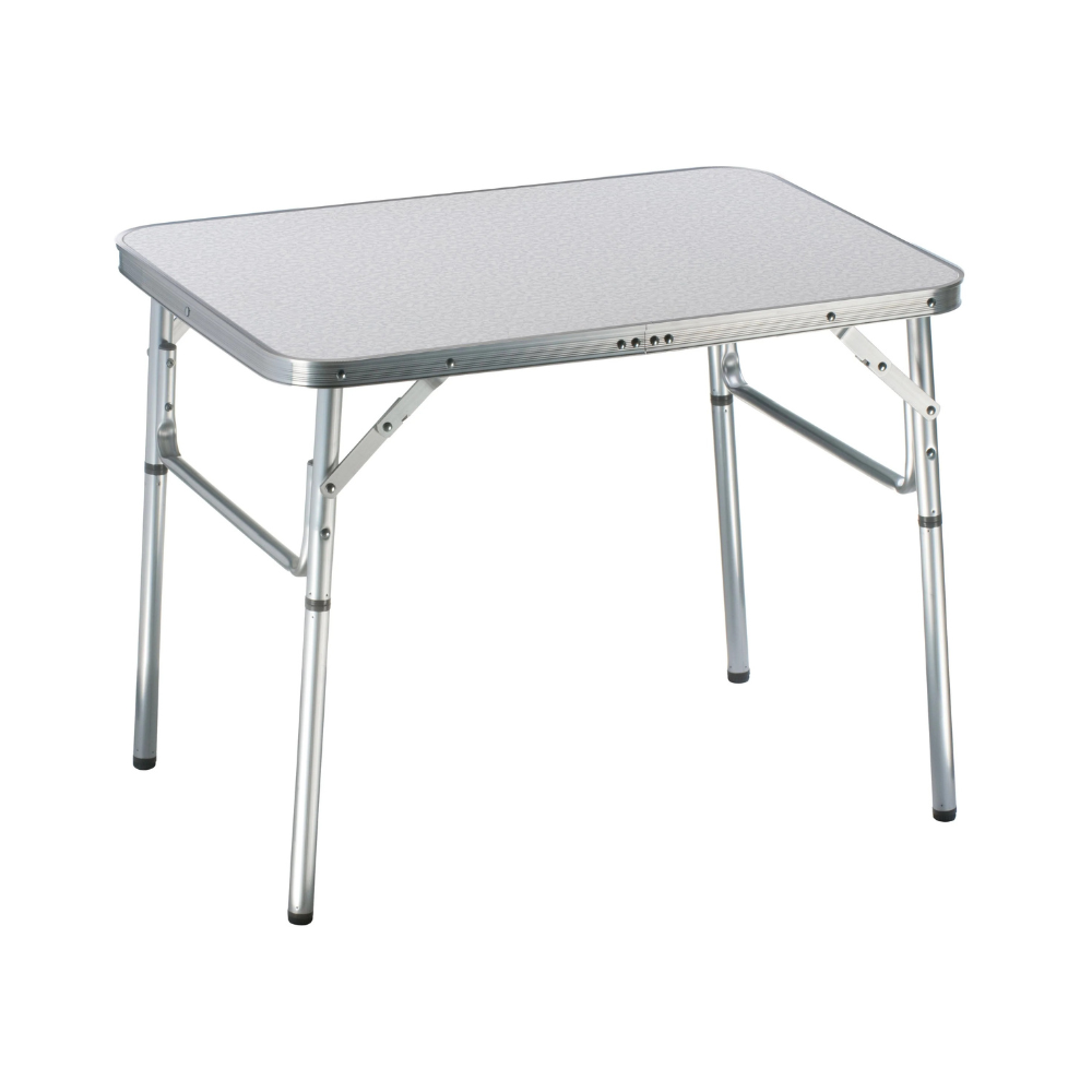 Tavolo Pieghevole Alluminio 75x55cm Regolabile Campeggio