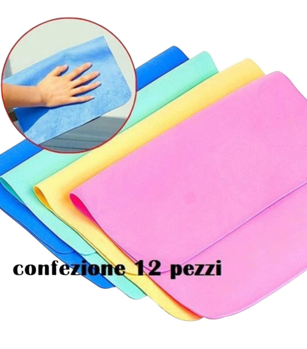 KEYCLEAN MAGIC CLOTH CAN 30X30 COL. ASS.