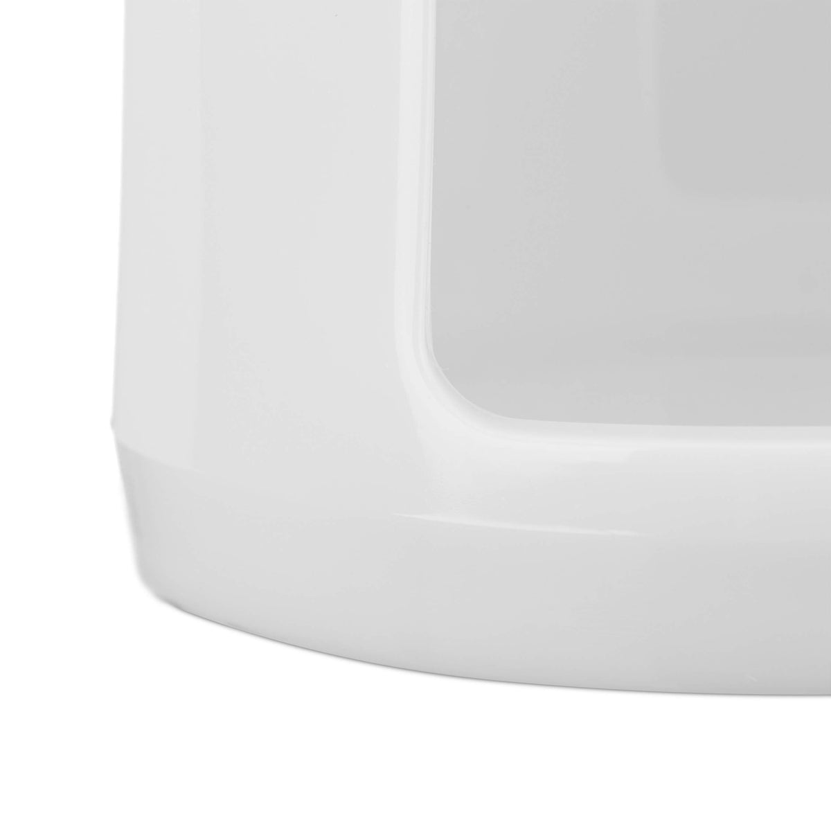 Relaxdays Set of 2 Cotton Pad Dispensers, Acrylic, Cylindrical, with Lid, Bathroom, 20 x 7 cm, Various Colours