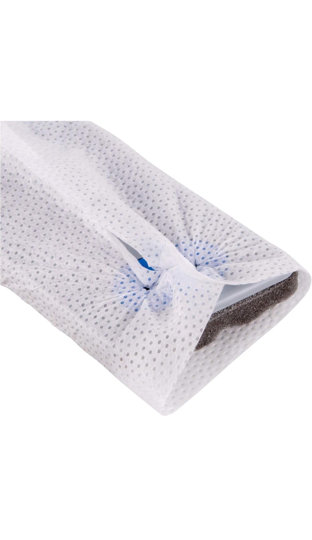 Spazzolone Professionale Industriale 60cm Testa Snodabile 360° Base Spugna Aderente