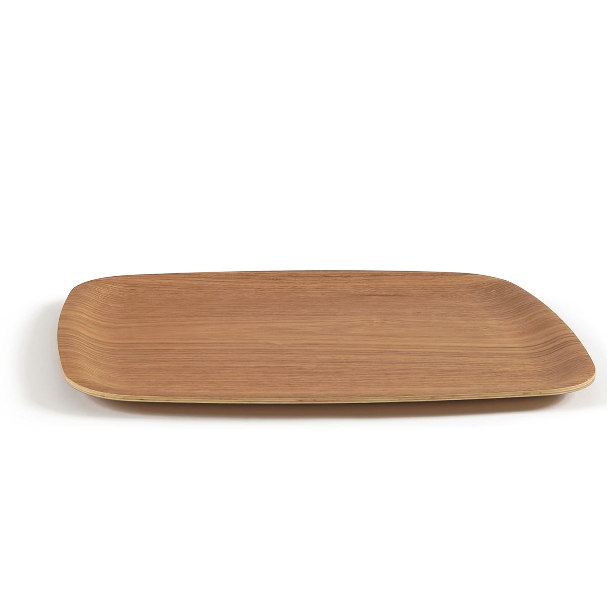 Plateau antidérapant en bois de frêne 36x28cm - Contreplaqué professionnel