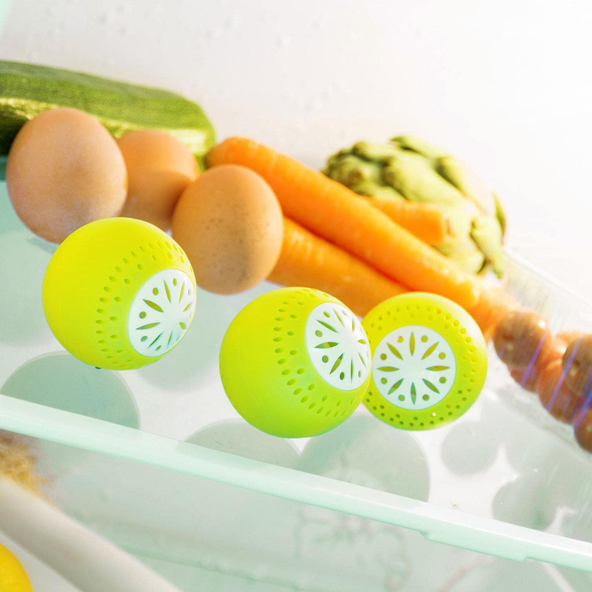 Sfere Ecologiche Frigo 3pz - Prolunga Freschezza x3