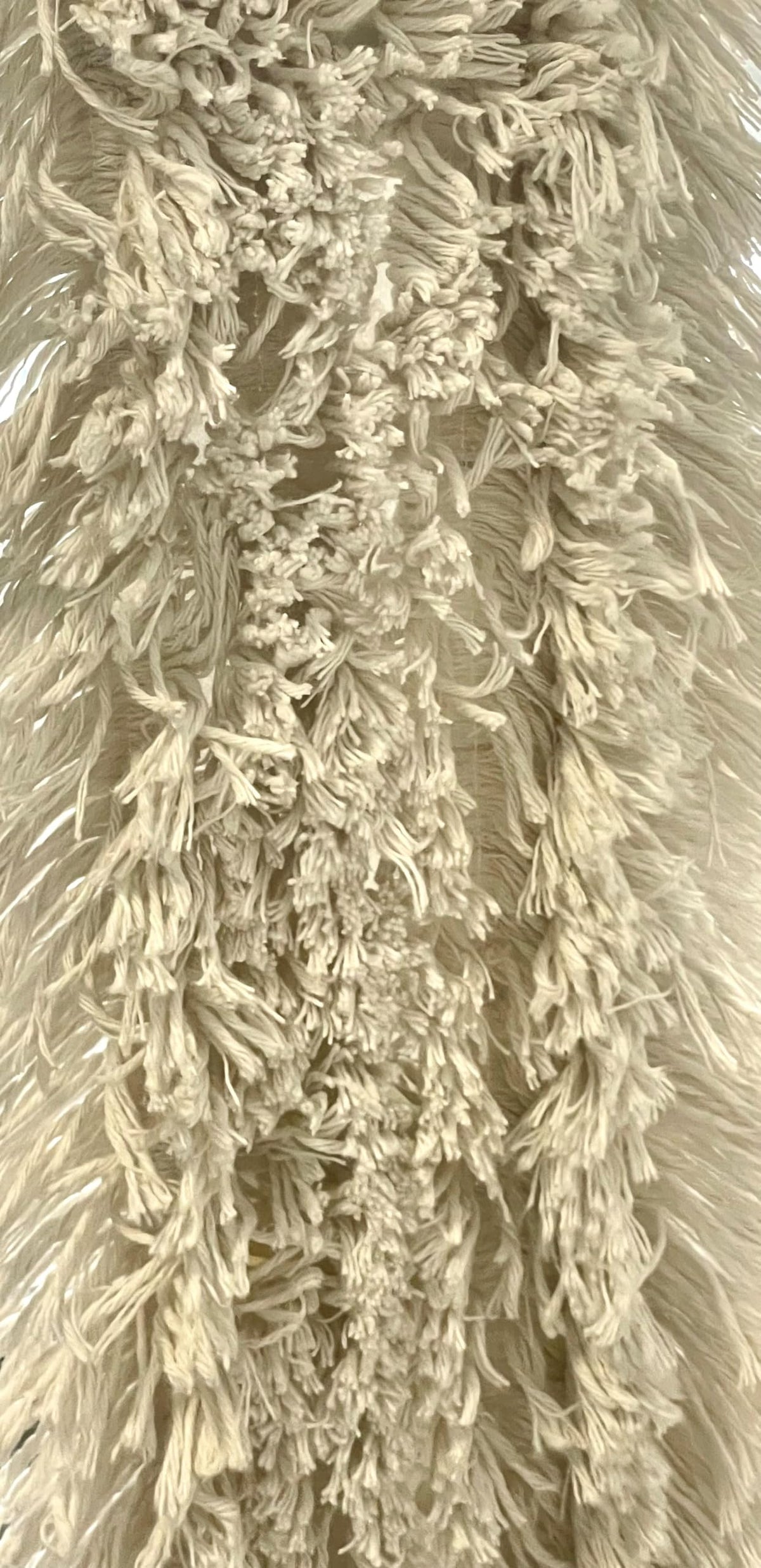 Replacement kit for double-pocket cotton fringe, 80 cm - 4 pieces