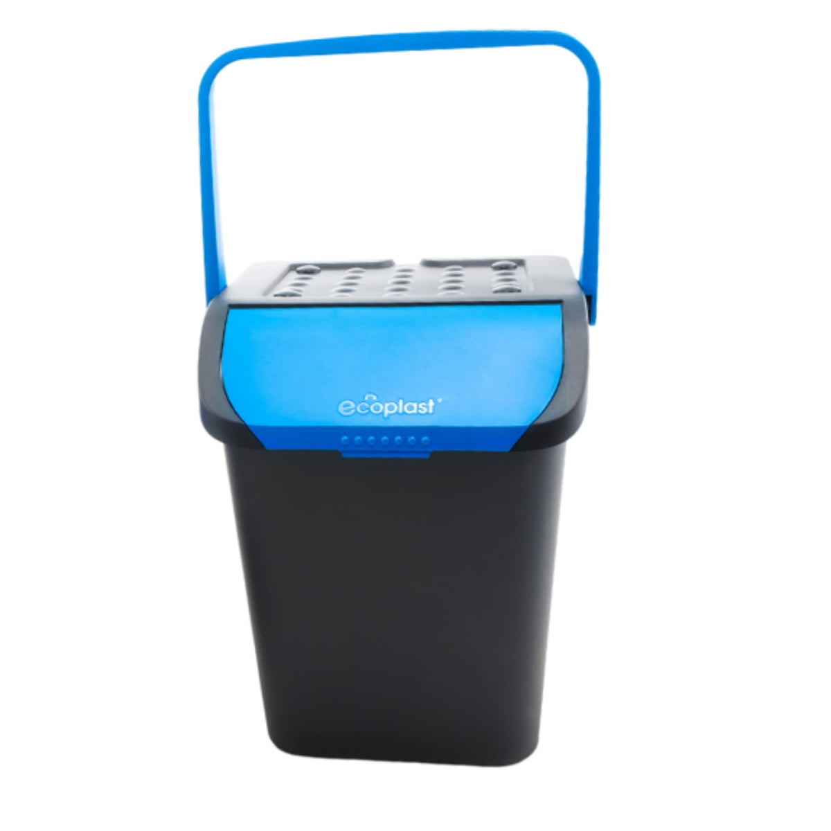 Poubelle Ecoplast 35L - Ouverture type livre - Fabriquée en Italie