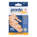 Cerotti Classici Assortiti con Clorexidina - Confezione da 2 (100 Cerotti) | PRONTO DOC