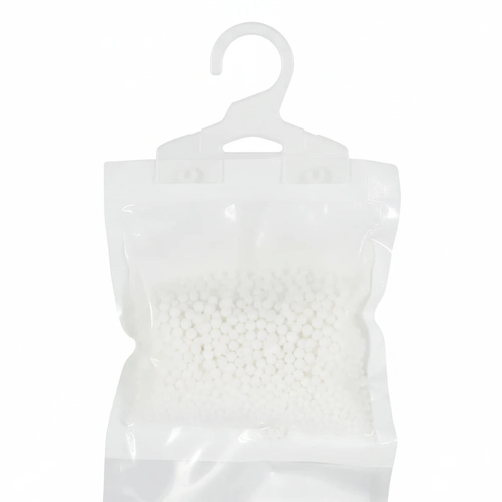 Deumidificatore per Armadio con Appendino | 12 Pz × 230g – Neutro, Jasmine, Muschio Bianco