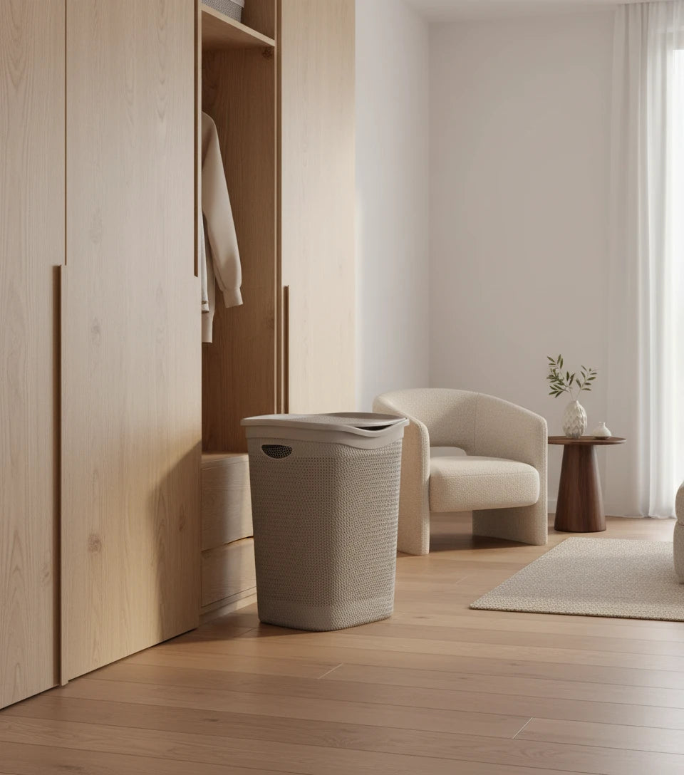 BEAUTIFUL AND STRONG Laundry Basket