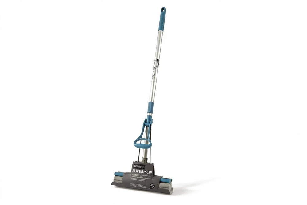 Supermop Spazzettone Lavapavimenti Manico Telescopico 130cm