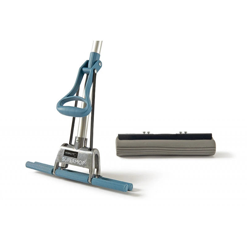 Supermop Spazzettone Lavapavimenti Manico Telescopico 130cm