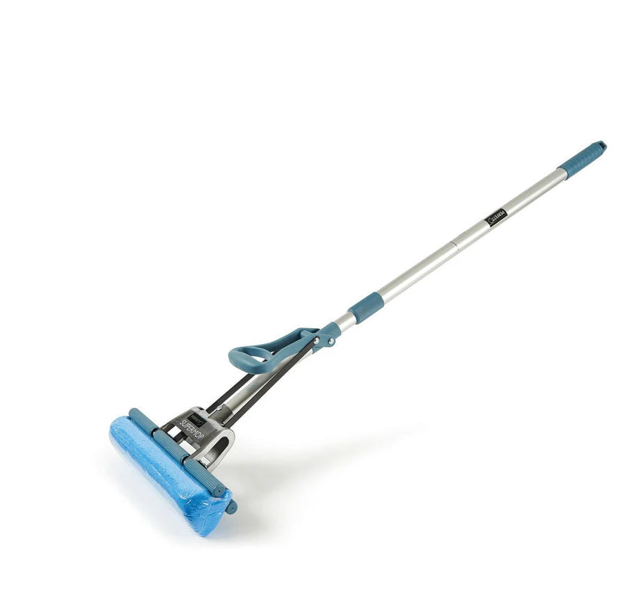 Supermop Spazzettone Lavapavimenti Manico Telescopico 130cm