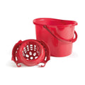 Fercasashop - 15-liter plastic wringer bucket with 15-liter wringer