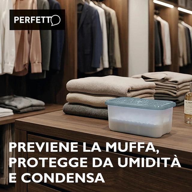 Deumidificatore Perfetto Più per Piccoli Ambienti Neutro – 12 Pezzi, 2 Formati