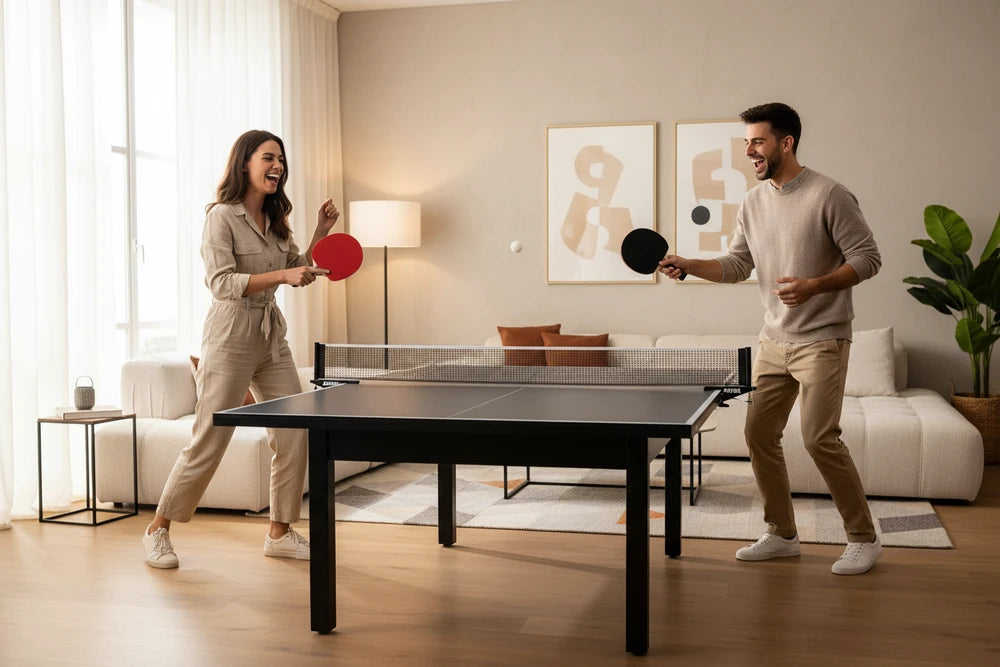Set Ping Pong Slazenger Fun 5 Pezzi | 2 Racchette + 2 Palline + Borsa | Qualità 2 Stelle