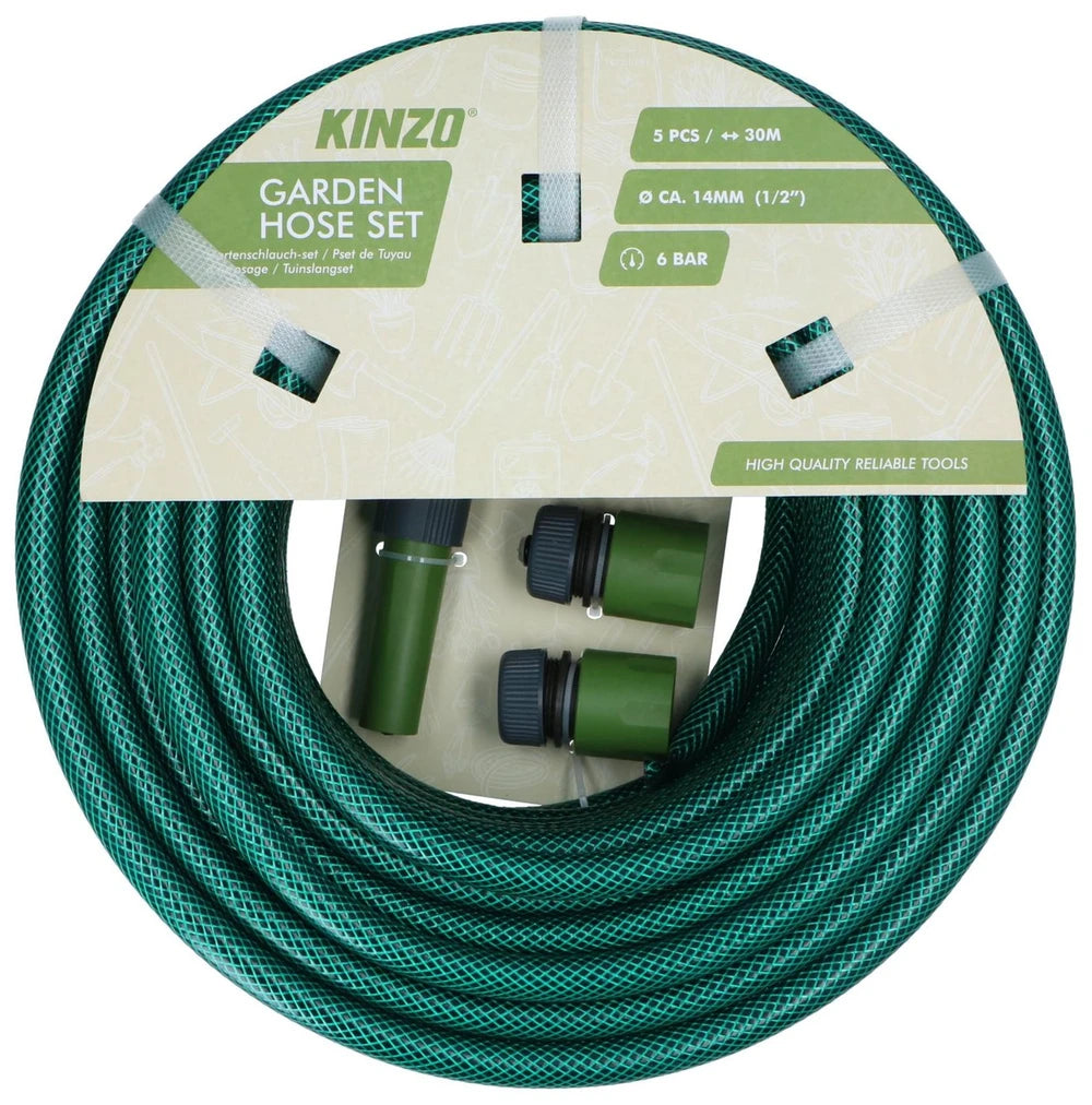 Tubo da Giardino 30 Mt in PVC con Connettori