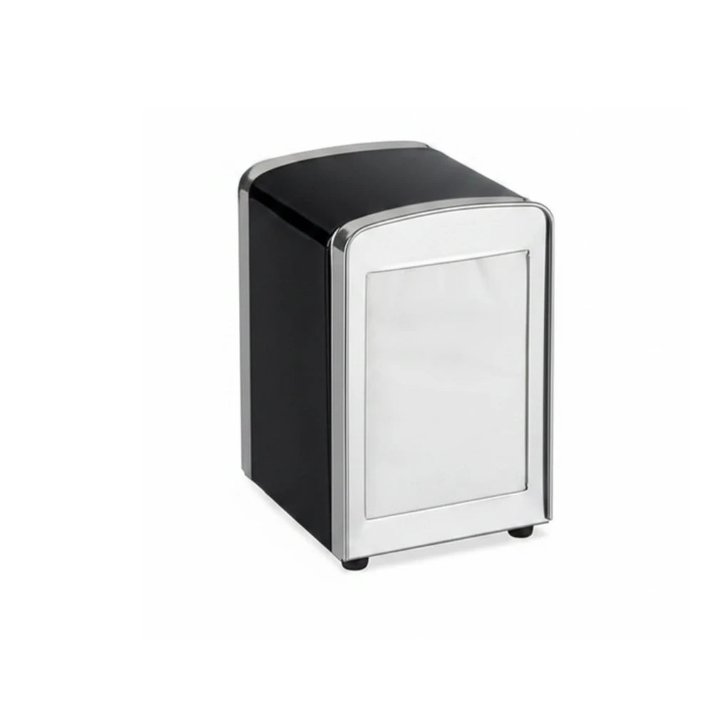 Portatovaglioli Molla Acciaio Inox Nero