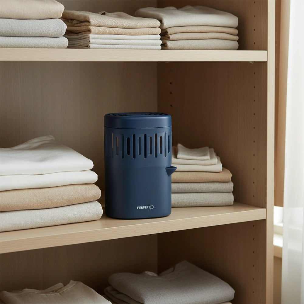Deumidificatore per Casa Mini Kit | Vaschetta + Ricarica Tab 450g – Capacità 0,8 Lt