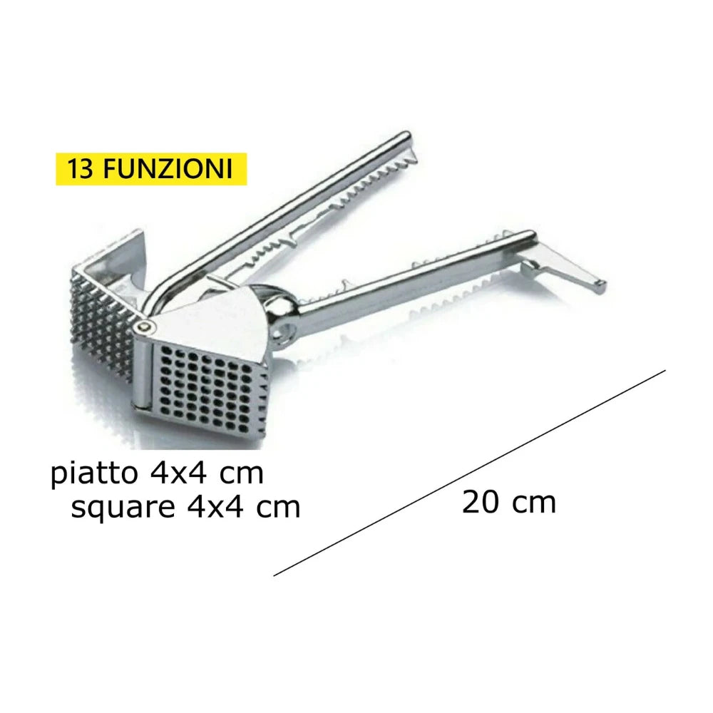 Spremiaglio Batticarne  Professionale Daffy 13 in 1 - Multifunzione Autopulente