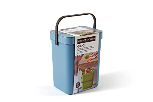 Pattumiera Umido 5L Gino da Appendere - Bidone Organico Cucina 5 Colori