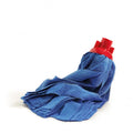 Tête de balai microfibre professionnelle 200 g grise - Fil coupé, lavable à 60° pour sols