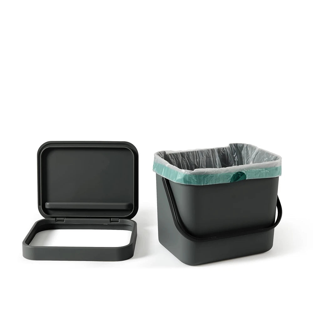 Perfect HANGING WASTE BIN FOR WET ORGANIC WASTE - GINO collection - 7 litres - 2 colours