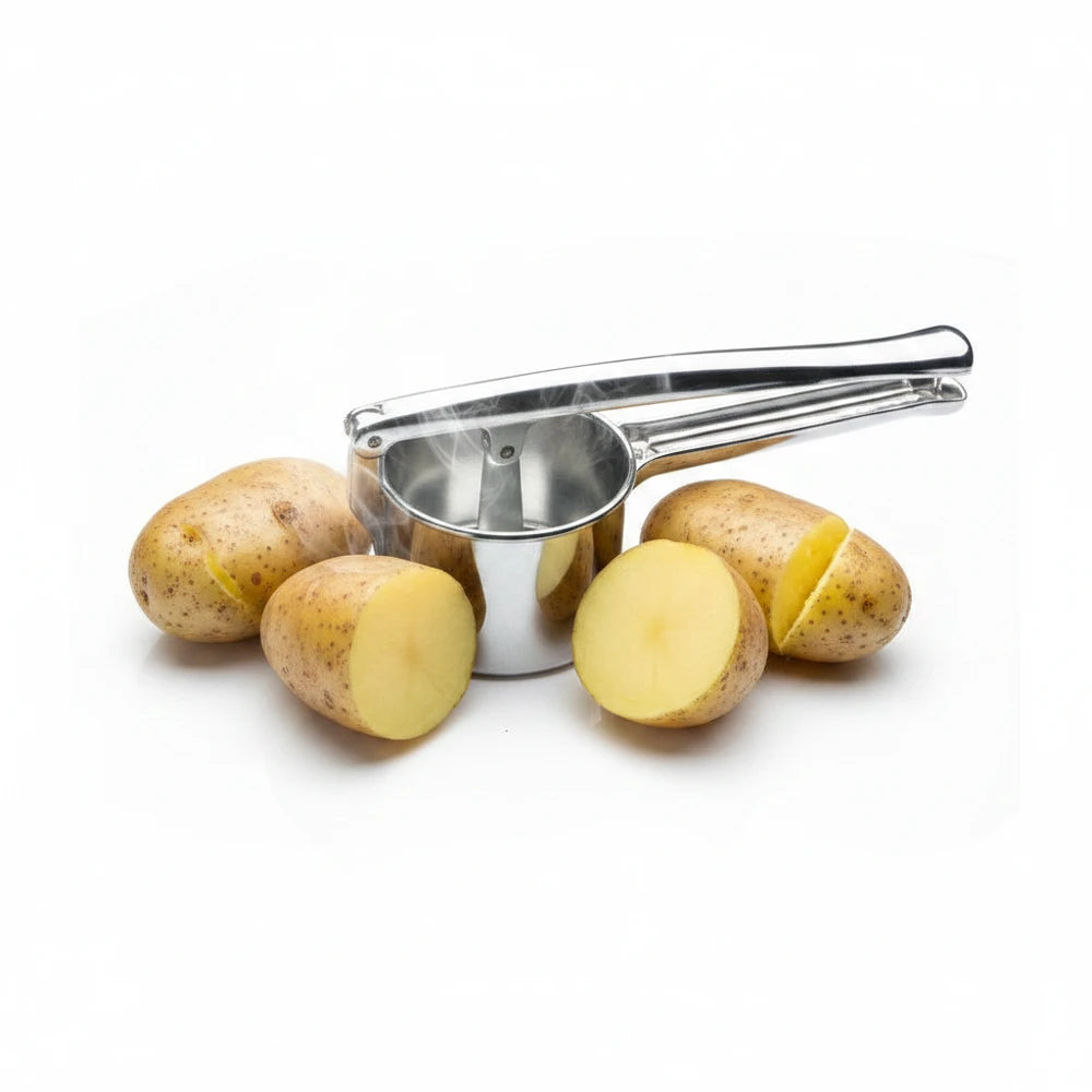 Potato Masher, Aluminum, Neutral Chrome, One Size