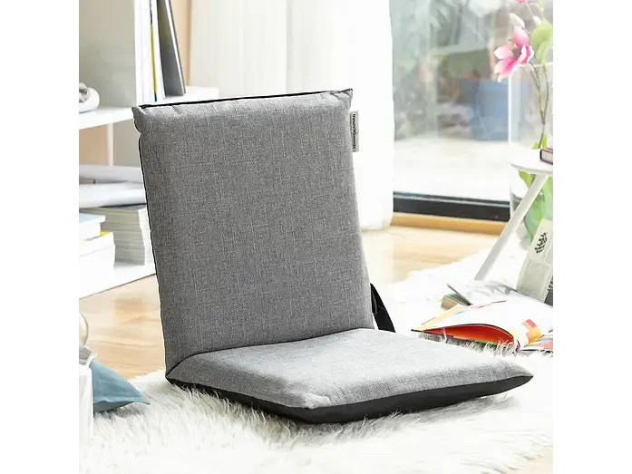 Sedia Reclinabile da Pavimento InnovaGoods – 6 Posizioni, Struttura in Metallo, 120 kg
