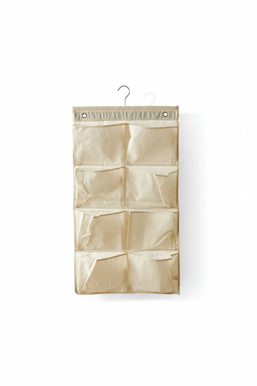 Organizer Pensile 8 Tasche TNT Ecru 46x84cm - Easystorage Perfetto