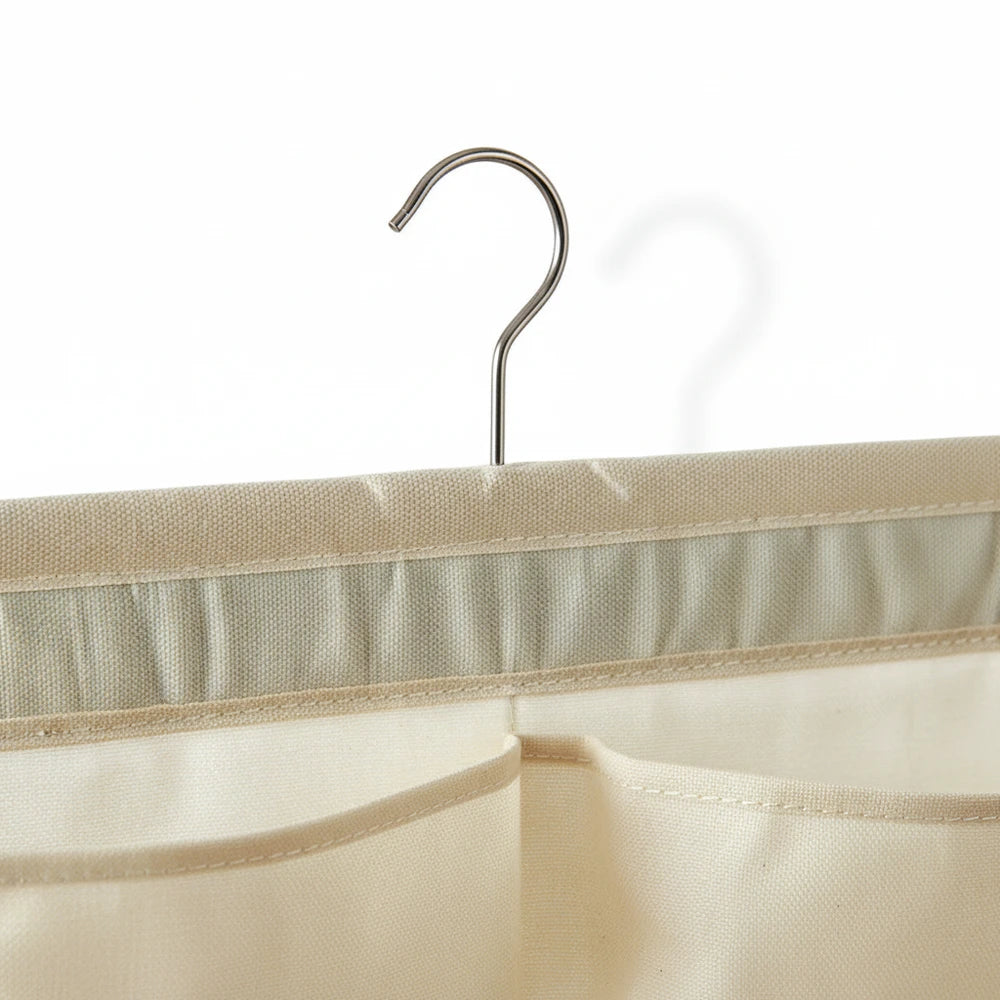 Organizer Pensile 8 Tasche TNT Ecru 46x84cm - Easystorage Perfetto