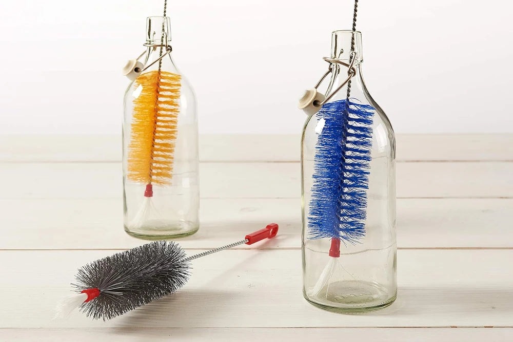 Scovolo Lavabottiglie in Nylon Colori Assortiti