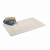 Tappeto Bagno in Cotone 100% | Design Jacquard Diagono – Morbido e Assorbente