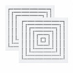 Pedane Doccia Antiscivolo 60x60 cm Bianche - Sicurezza e Comfort