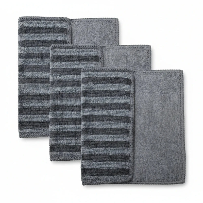 Panni Piano Cottura in Vetroceramica – Set 3 Panni Multi Azione per Piano Cottura e Induzione, 18x20 cm