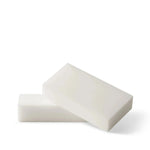 Pack of 2 Stain Remover Sponges, Melamine, White, 12x2.5x6 cm