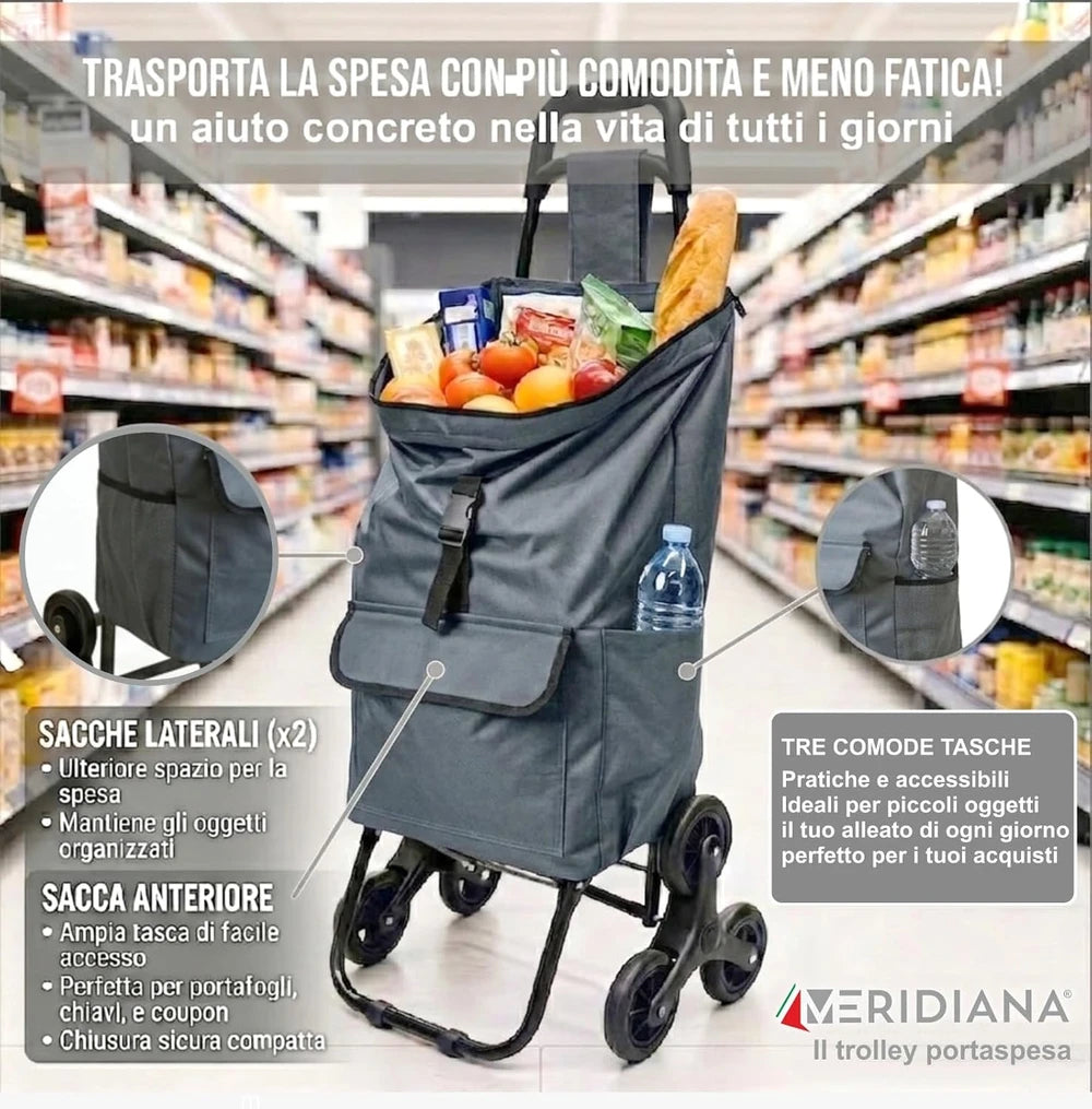 Carrello Spesa Pieghevole Saliscale