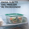 Contenitori Alimenti BPA Free Set 5 Pz – Frigo, Freezer e Microonde | 4 Misure