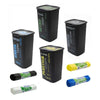Set 4 Pattumiere Silver 50L Raccolta Differenziata + 40 Sacchetti