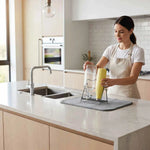 Set Cucina Premium con Salvafreschezza, Scolapiatti con griglia e Scolabottiglie