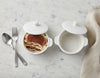 Set Tavola per 2 Persone in Ceramica con Mini Casseruole e Ciotole